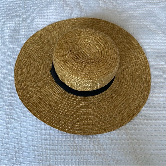 Lack of Color THE SPENCER Straw BOATER Hat main image 4